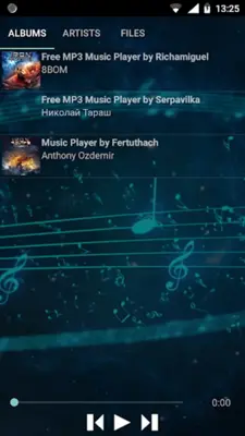 Music Player by Fertuthach android App screenshot 1